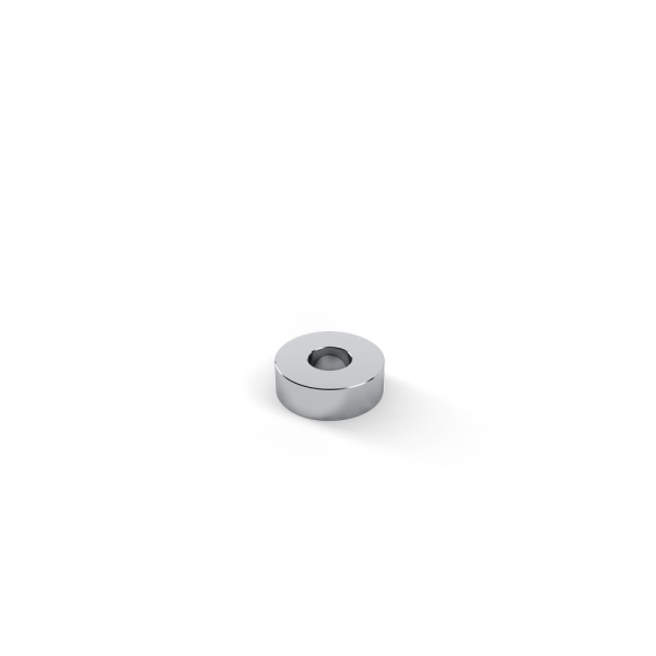 INOX ONE Philophrosyne Distanzrolle 15 mm / 05 mm Chrom-glänzend