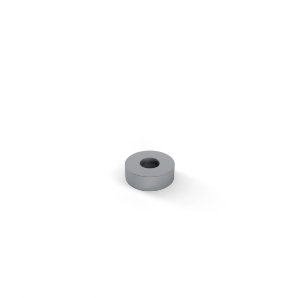 INOX ONE Philophrosyne Distanzrolle 15 mm / 05 mm Chrom-matt