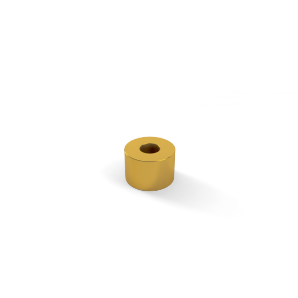 INOX ONE Philophrosyne Distanzrolle 15 mm / 10 mm Gold-glänzend
