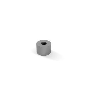 INOX ONE Philophrosyne Distanzrolle 15 mm / 10 mm Chrom-matt