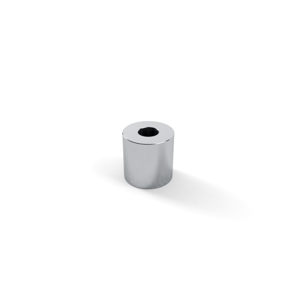 INOX ONE Philophrosyne Distanzrolle 15 mm / 15 mm Chrom-glänzend