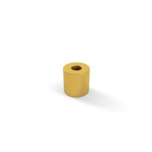 INOX ONE Philophrosyne Distanzrolle 15 mm / 15 mm Gold-glänzend